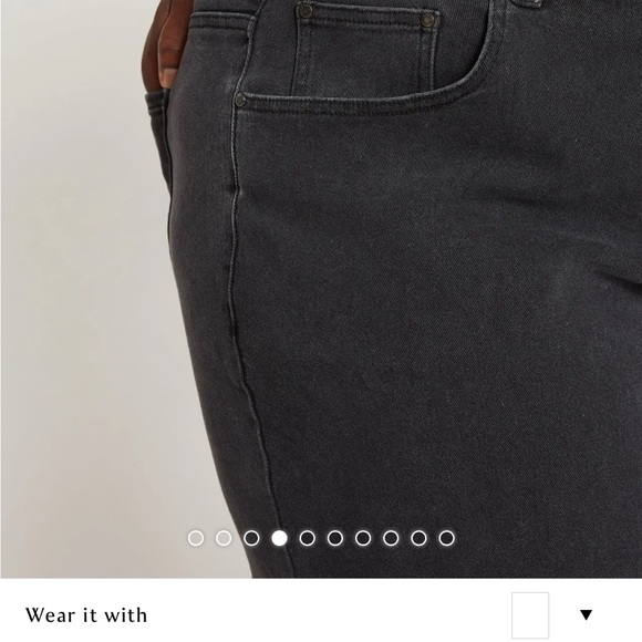 Universal Standard Etta straight leg jeans - Picture 3 of 9